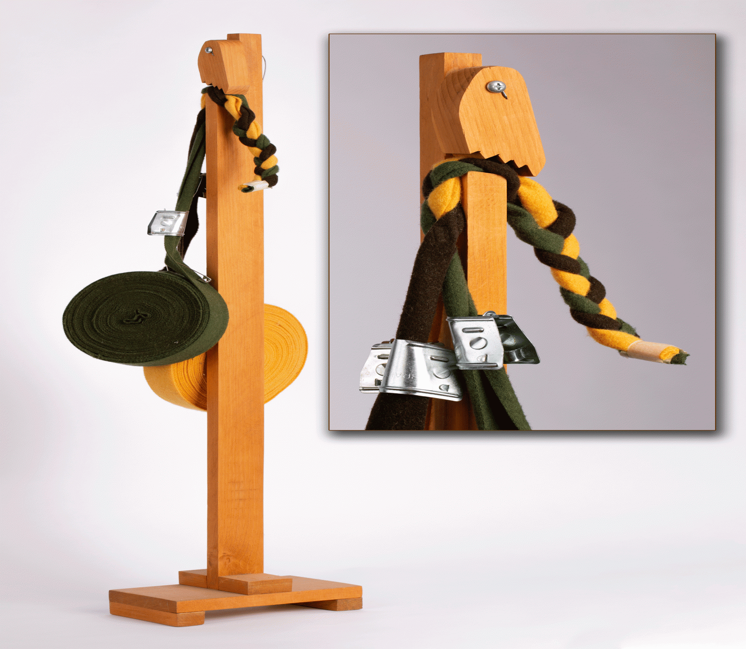 Wooden Braid Stand Country Braid House