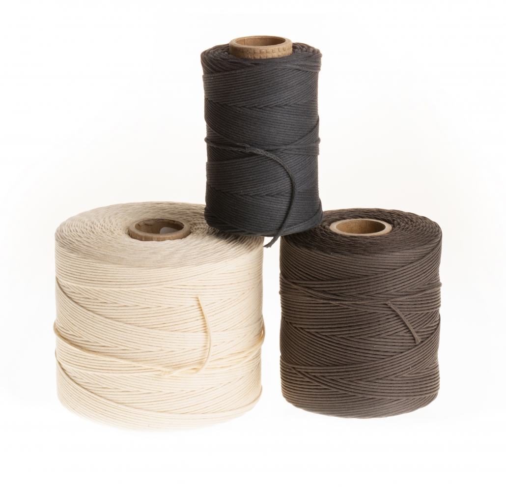 Cotton Lacing Thread Large, Medium and Small