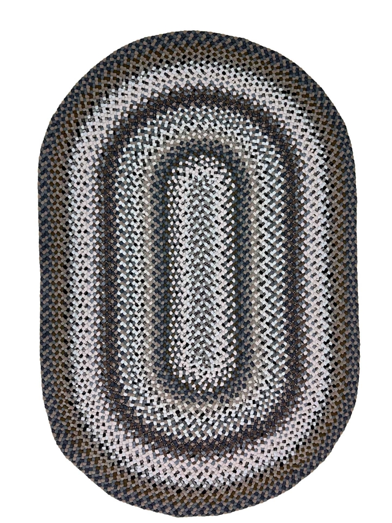 4' x 6' 6′ x 8′ Wool Braided Rugs Country Braid House