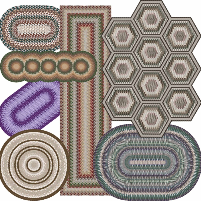 6′ x 9′ & Up Braided Rugs Archives Country Braid House